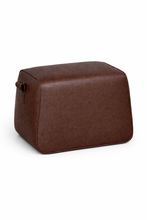 Load image into Gallery viewer, Tote Ottoman, Leather