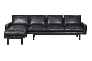 Stamford Left Sectional, Leather