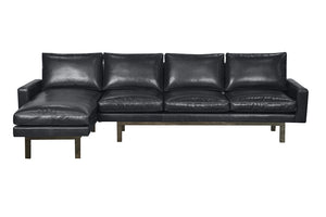 Stamford Left Sectional, Leather
