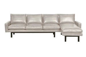 Stamford Right Sectional, Leather
