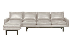 Stamford Left Sectional, Leather