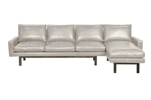 Stamford Right Sectional, Leather
