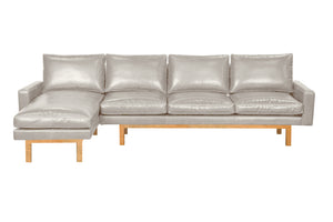 Stamford Left Sectional, Leather