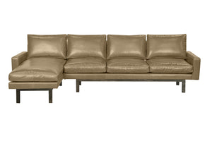 Stamford Left Sectional, Leather