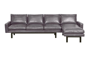 Stamford Right Sectional, Leather