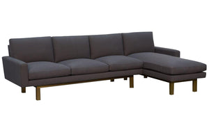 Stamford Right Sectional, Leather