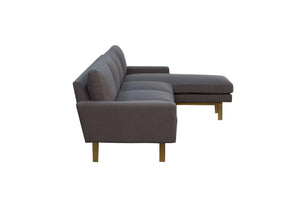 Stamford Right Sectional, Leather